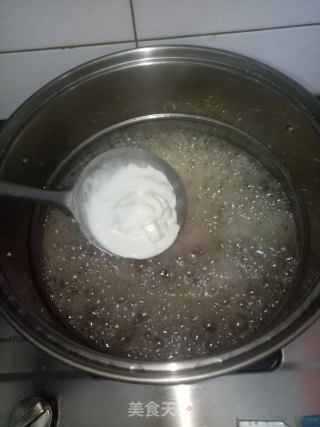 奶香红豆西米露步骤5