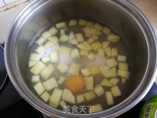 苹果酒酿鸡蛋圆子步骤6