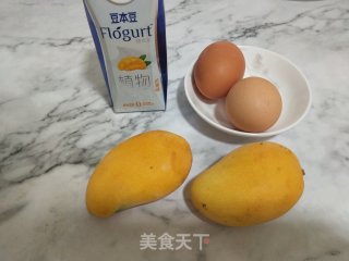 豆奶芒果千层步骤1