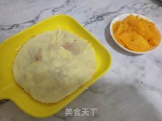 豆奶芒果千层步骤6