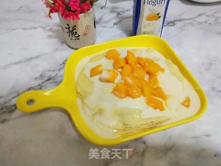 豆奶芒果千层步骤8
