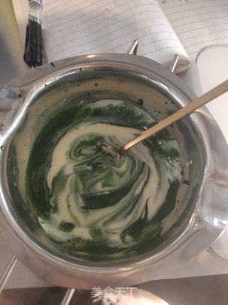 抹茶大理石纹芝士步骤12