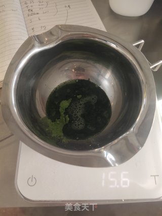 抹茶大理石纹芝士步骤11