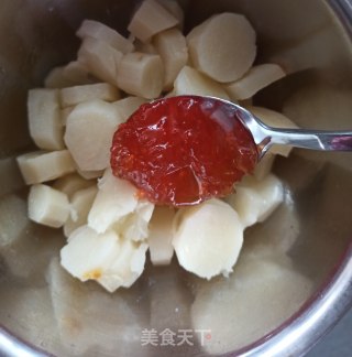 果酱拌山药步骤4