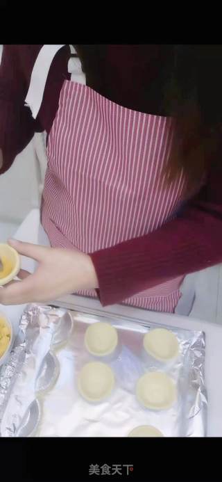 芒果蛋挞酥步骤3