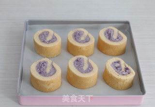 岩烧芋泥卷 | 浓郁芝士遇上奶香芋泥~步骤14