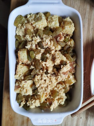 燕麦面包布丁步骤6