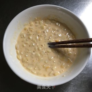 奶香玉米烙步骤3