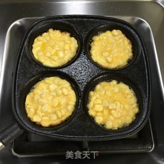 奶香玉米烙步骤6