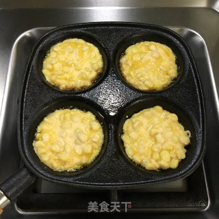 奶香玉米烙步骤5