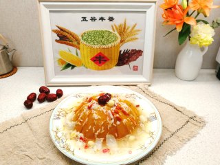 新年菜谱（五）年夜饭必吃的甜品&红枣百合蒸南瓜步骤9