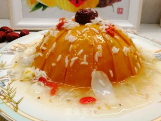 新年菜谱（五）年夜饭必吃的甜品&红枣百合蒸南瓜步骤8