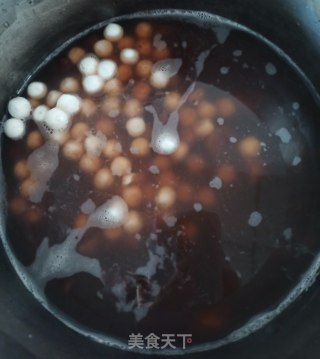 藕粉赤豆元宵步骤3
