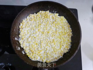 黄金玉米烙❗️香甜玉米烙❤️饭店大菜在家轻松搞定步骤4