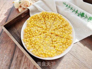 黄金玉米烙❗️香甜玉米烙❤️饭店大菜在家轻松搞定步骤9