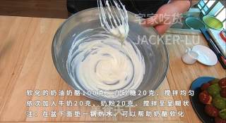 雪域抹茶奶酪小贝，入口即化的奶酪酱，软糯香甜的抹茶蛋糕！步骤14