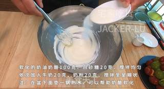 雪域抹茶奶酪小贝，入口即化的奶酪酱，软糯香甜的抹茶蛋糕！步骤13