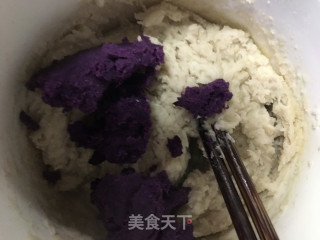 香芋紫薯盒子蛋糕步骤5