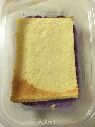 香芋紫薯盒子蛋糕步骤8
