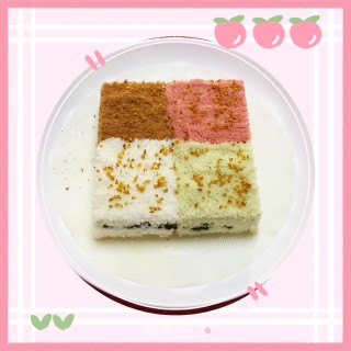 四色松糕步骤7