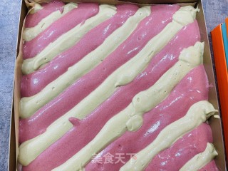 高颜值圣诞双色蛋糕卷步骤13