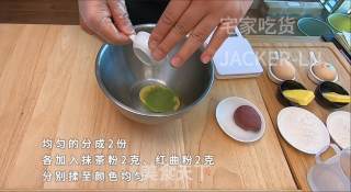 圣诞双色泡芙塔，高颜值外表，超甜蜜的奶油，酥脆的泡芙。步骤5