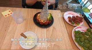 圣诞双色泡芙塔，高颜值外表，超甜蜜的奶油，酥脆的泡芙。步骤22