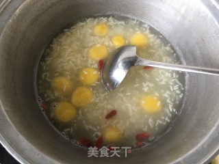 醪糟南瓜丸子汤步骤3