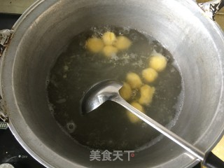 醪糟南瓜丸子汤步骤2