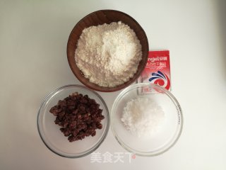 红豆松饼步骤1