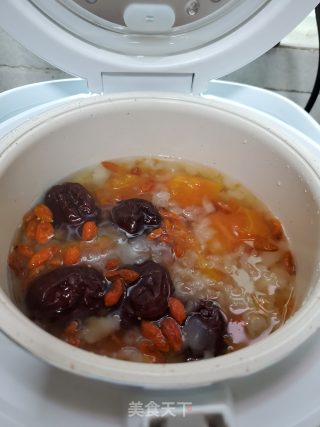 雪蛤炖红枣木瓜步骤6