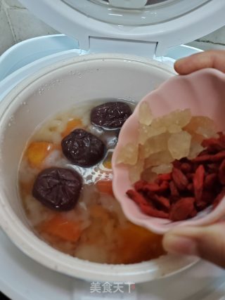 雪蛤炖红枣木瓜步骤5