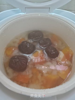 雪蛤炖红枣木瓜步骤4