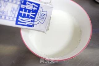 红豆羊奶布丁步骤2