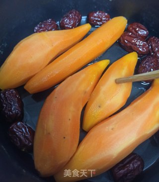 冰糖红枣炖蜜薯步骤4