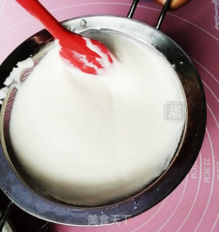 豆腐奶酪慕斯蛋糕步骤6