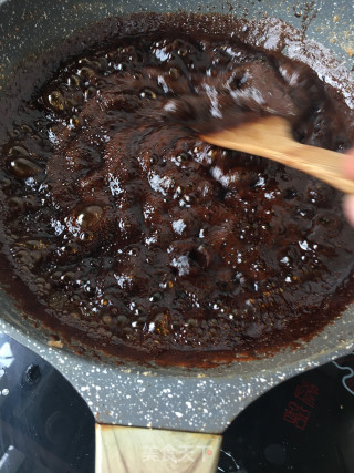 玫瑰黑糖姜枣膏步骤10