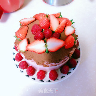 双莓布丁榴莲蛋糕步骤12