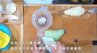 双色奶香小松饼，满口奶香，柔软细腻，下午茶的不二的选择！步骤17