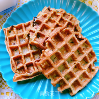 燕麦华夫饼步骤8