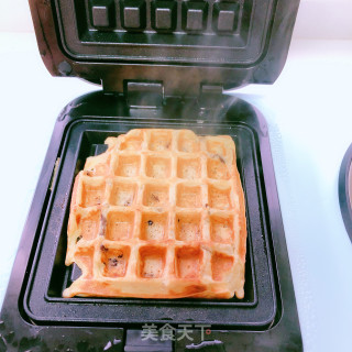 燕麦华夫饼步骤7