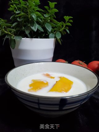 冰糖木瓜炖牛奶步骤6