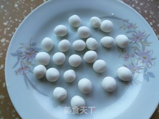芒果糯米小丸子步骤3