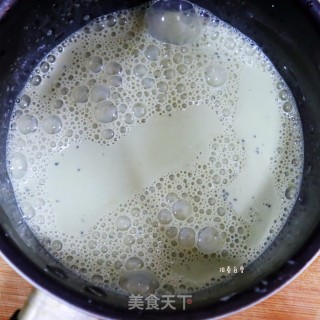 简单版抹茶牛奶小方（无淡奶油）步骤4