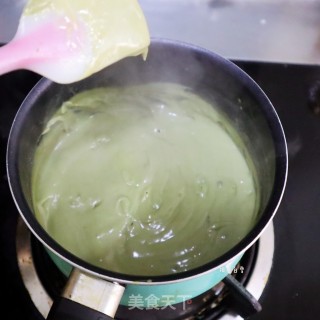 简单版抹茶牛奶小方（无淡奶油）步骤6