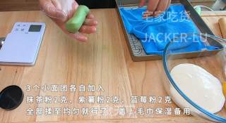 彩色汤圆水麻薯，平凡而又甜蜜的小甜点，和家人一起品尝吧。步骤11