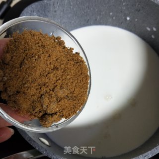 红糖姜撞奶步骤8