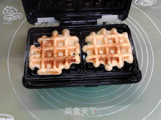 葱香黑椒土豆华夫饼步骤12