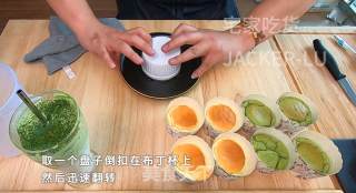 超滑嫩焦糖鸡蛋布丁，甜而不腻，嫩滑布丁，下午茶甜点首选！步骤14