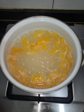 桔子糖水步骤5